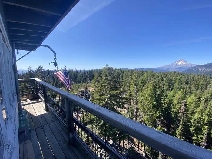 Camper submitted image from Flag Point Lookout — Mt. Hood National Forest - 1