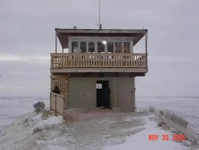 Camper-submitted photo at Diamond Butte Lookout near Custer National Forest
