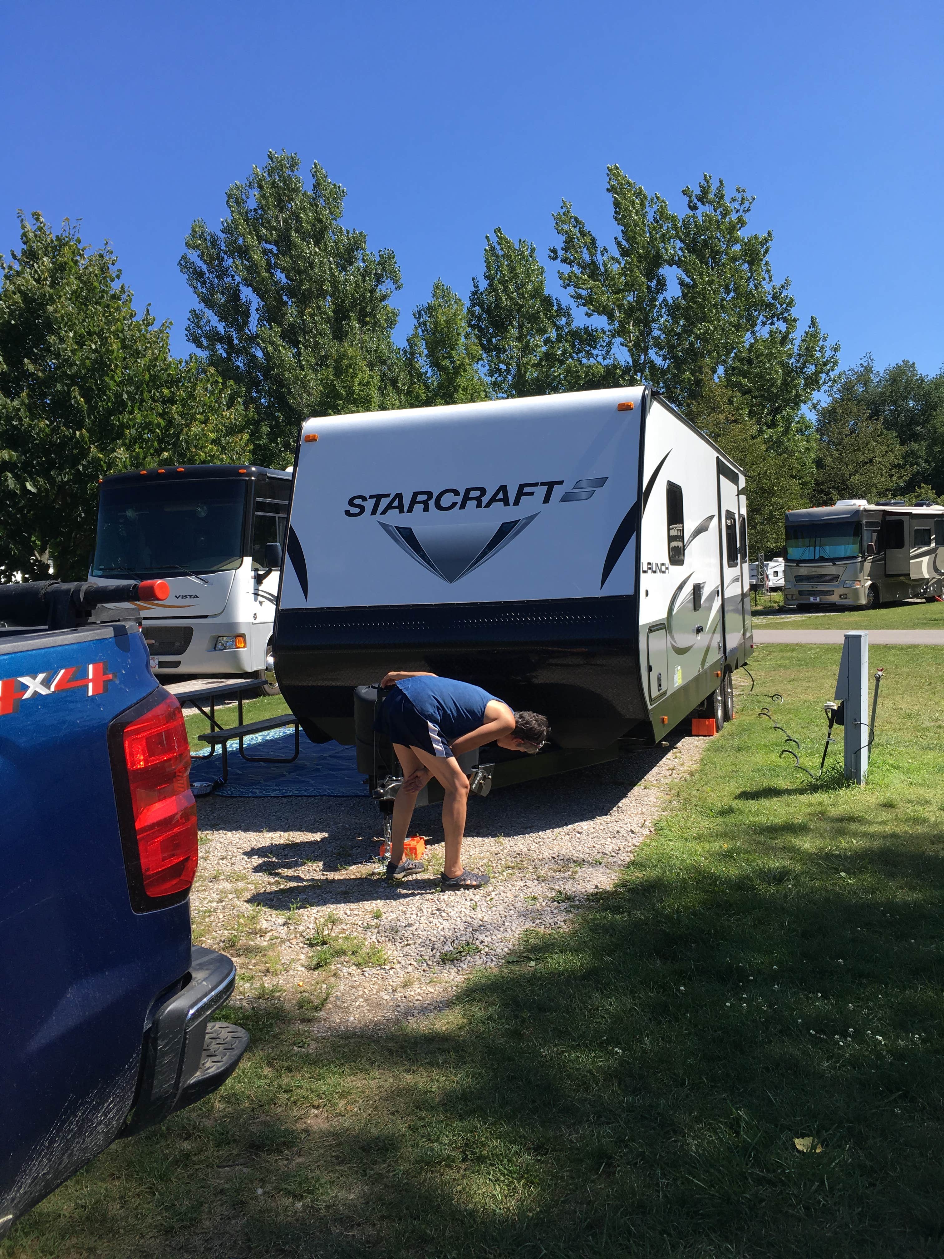 Camper-submitted photo at Traverse City KOA near Kingsley, MI