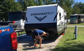 Lisa D.'s photo at Traverse City KOA near Buckley, MI