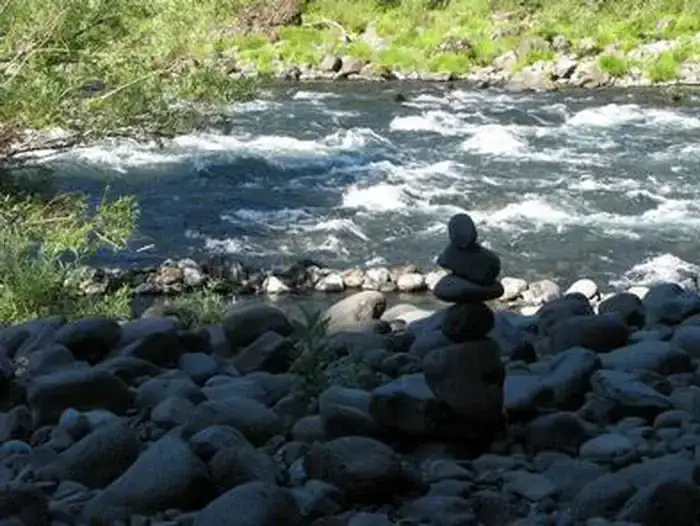 Camper-submitted photo at Lazy Bend - TEMP CLOSED DUE TO FIRE DAMAGE near Estacada, OR