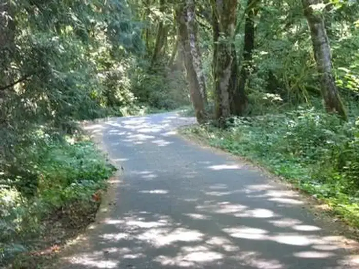 Camper-submitted photo at Lazy Bend - TEMP CLOSED DUE TO FIRE DAMAGE near Estacada, OR