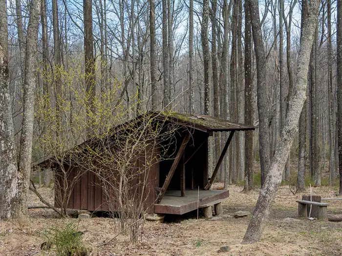 Camper submitted image from Adirondack Shelters — Catoctin Mountain Park - 1