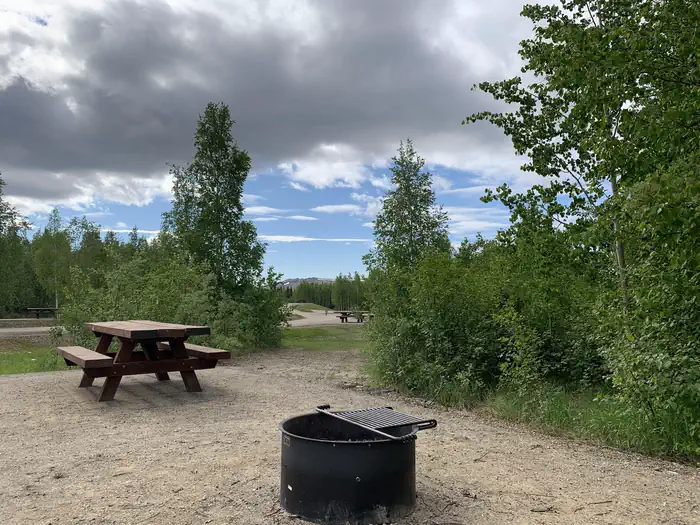 Arctic Circle Campground — Dalton Highway