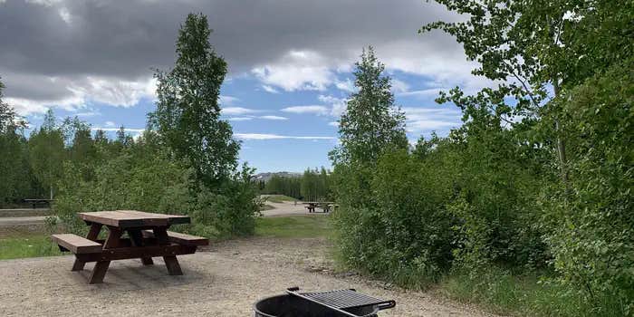 Camper submitted image from Arctic Circle Campground — Dalton Highway