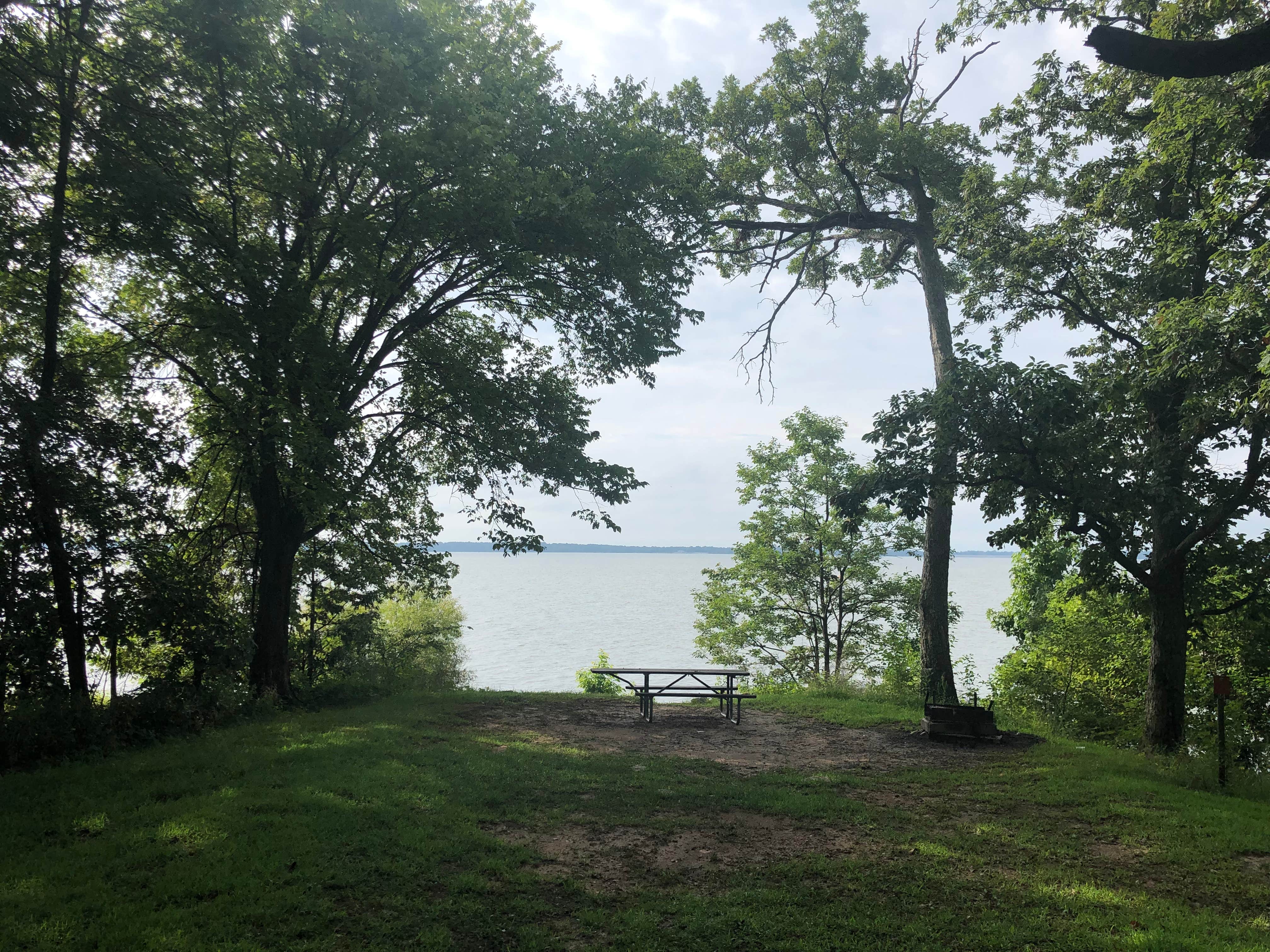 Camper-submitted photo at Illini Campground — Eldon Hazlet State Recreation Area near Hillsboro, IL