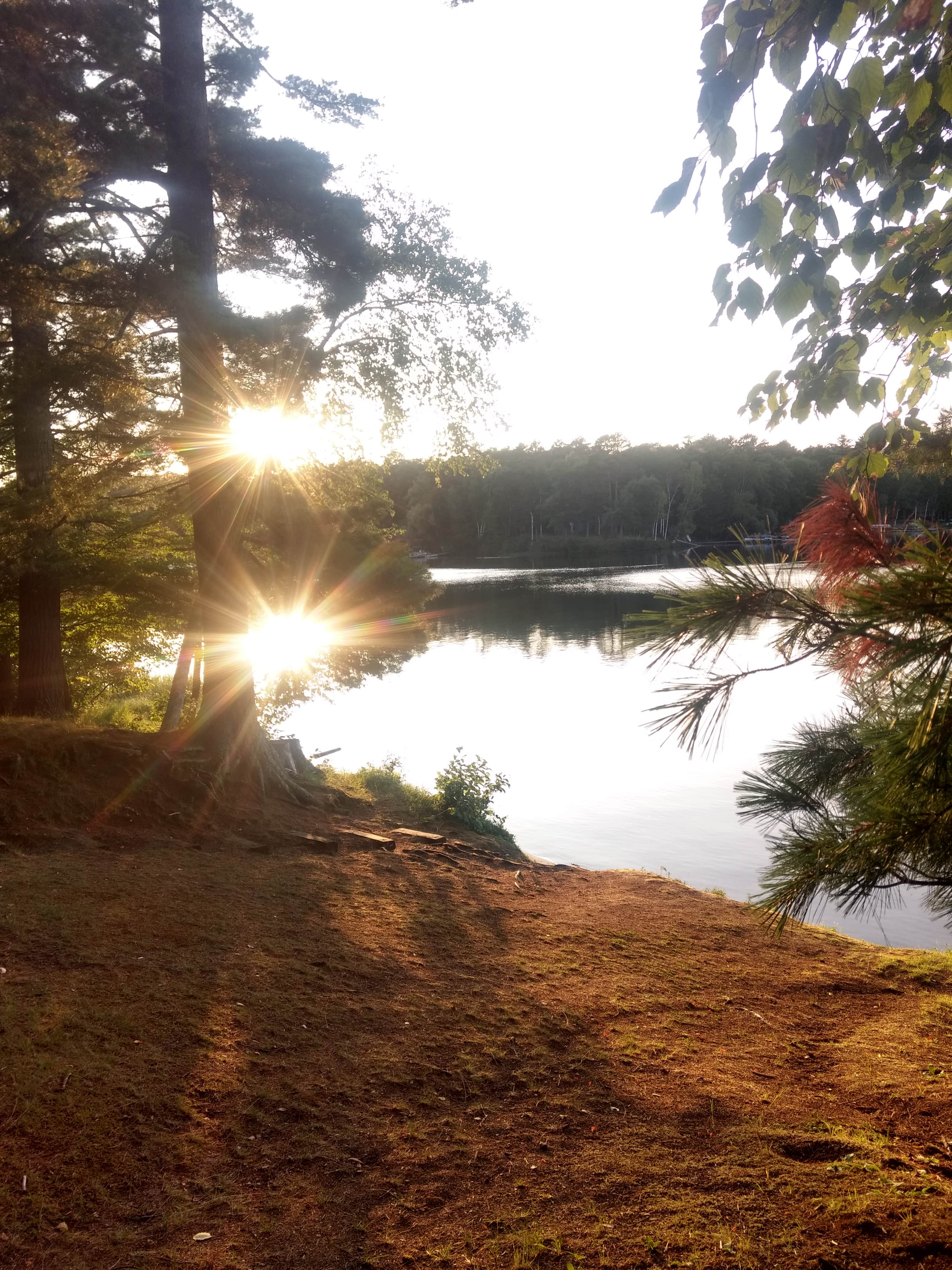 Camper-submitted photo at Plum Lake — Northern Highland State Forest near Sayner, WI