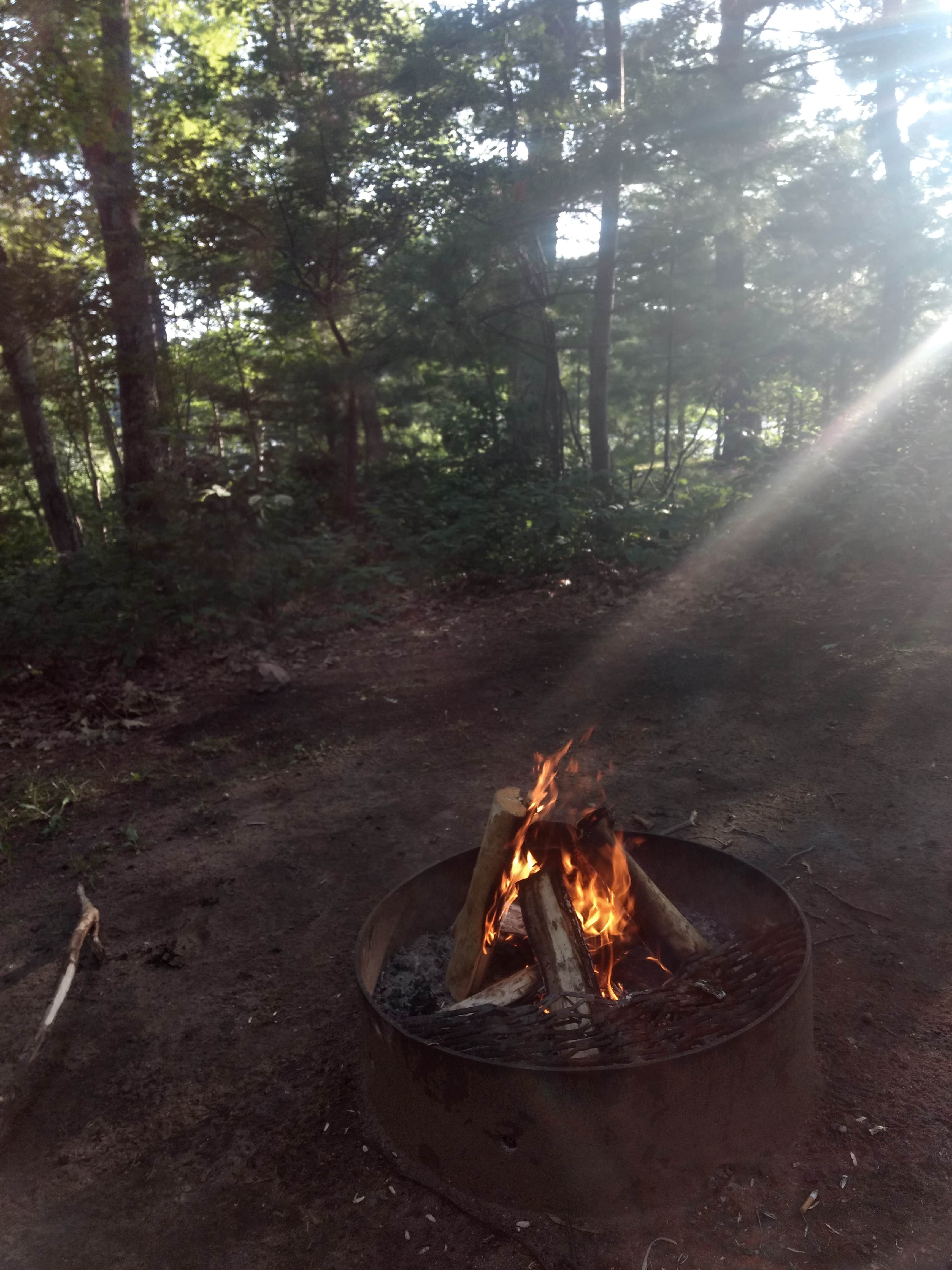 Camper-submitted photo at Plum Lake — Northern Highland State Forest near Sayner, WI