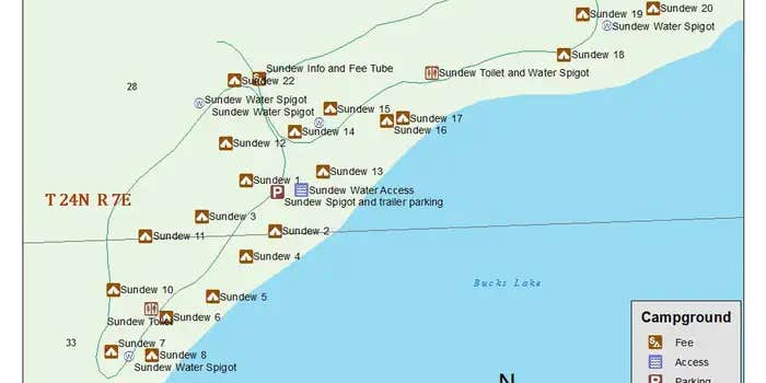 Camper submitted image from Sundew Campground