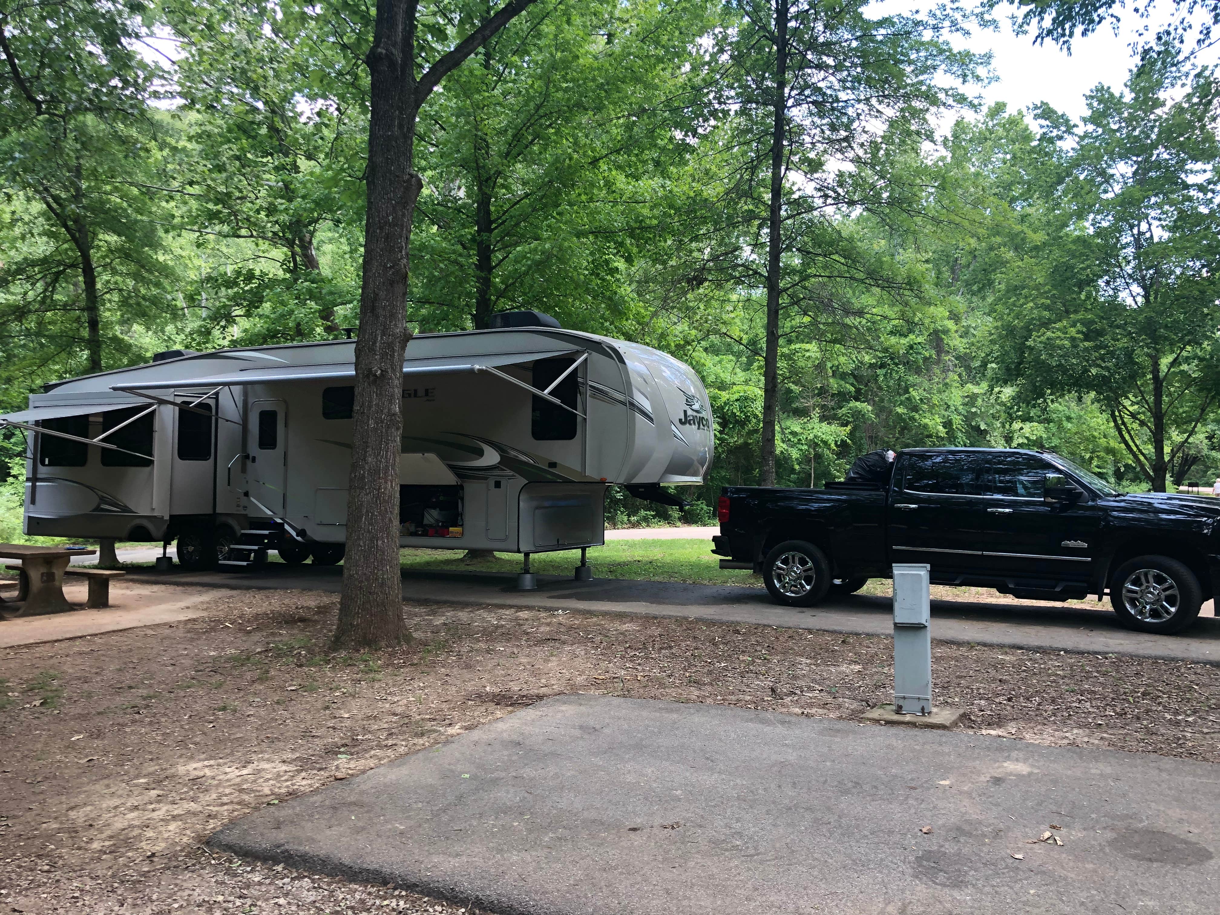 J K.'s photo of rv camping at Highway K near Ellington, MO