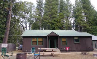 Tina B.'s photo of a cabin at North Grove Campground — Calaveras Big Trees State Park near Kirkwood, CA
