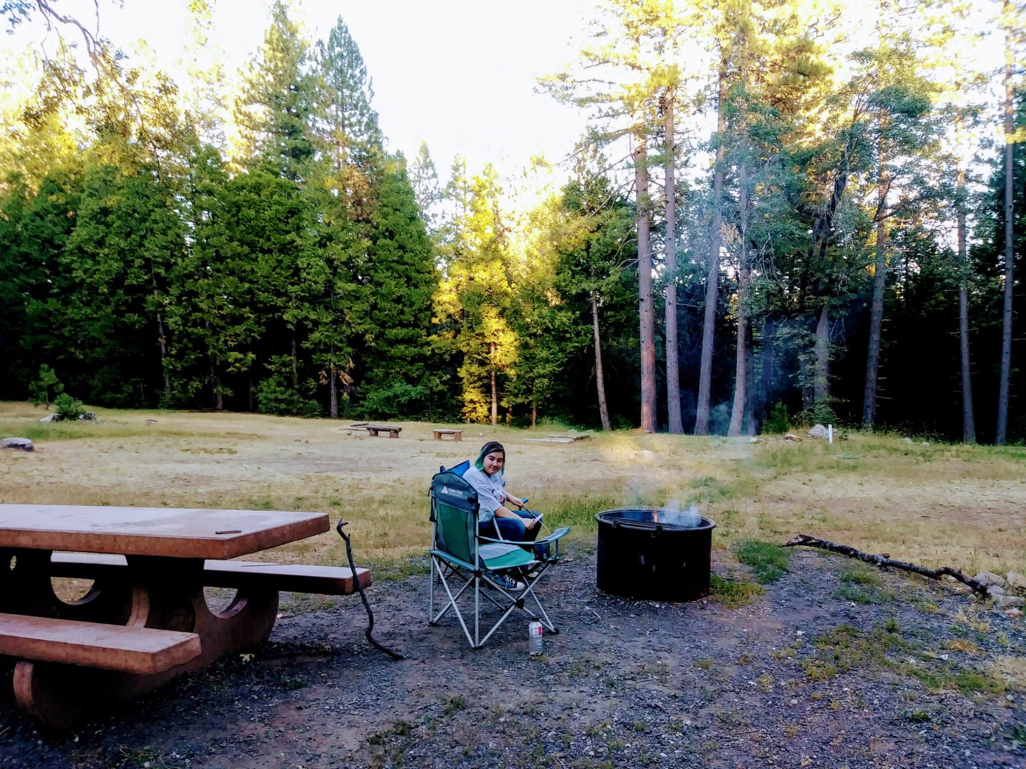Tina B.'s photo at North Grove Campground — Calaveras Big Trees State Park near Long Barn, CA