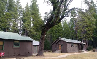 Tina B.'s photo of a cabin at North Grove Campground — Calaveras Big Trees State Park near Wallace, CA