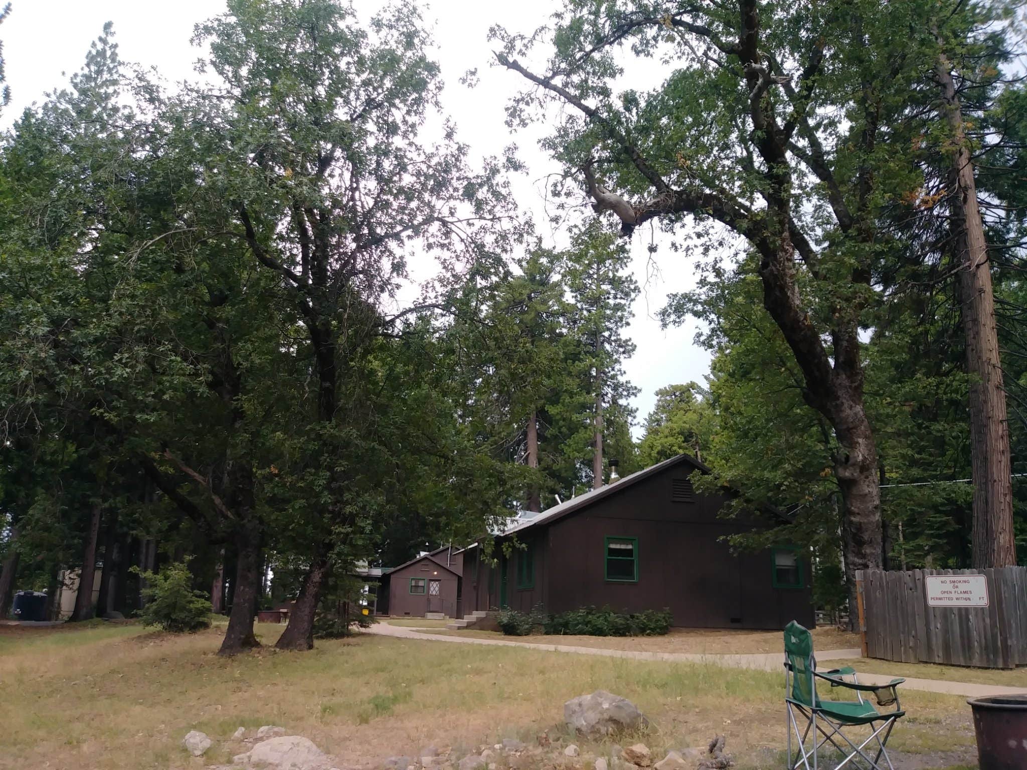 Tina B.'s photo of a cabin at North Grove Campground — Calaveras Big Trees State Park near Columbia, CA