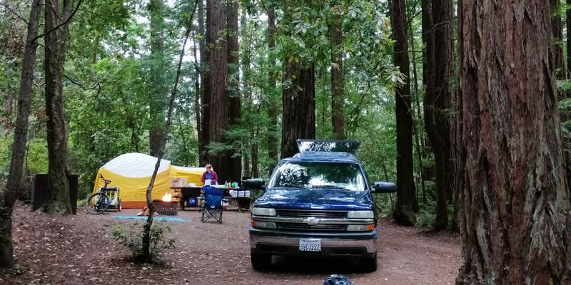Camper submitted image from Ben Ries Campground — Butano State Park - CLOSED INDEFINITELY