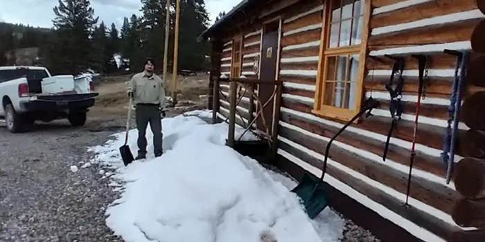 Camper submitted image from Eldridge Guard Station — Custer Gallatin National Forest