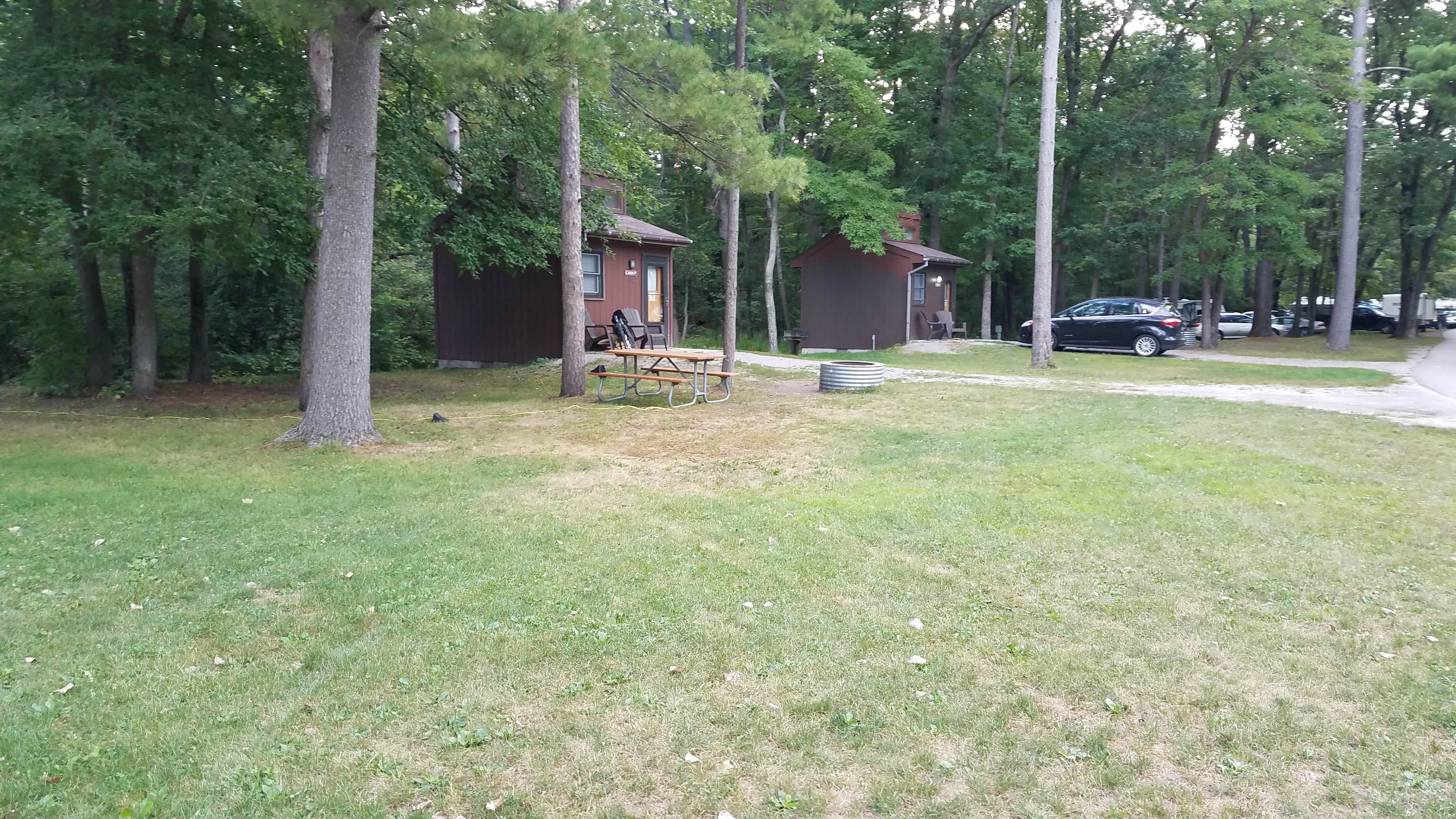 Sarah S.'s photo of a cabin at Bay City State Park Campground near Flint, MI
