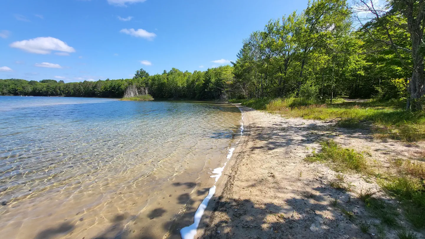 Camping near Indian River Campground: Clear Lake Campsite, Wetmore, Michigan