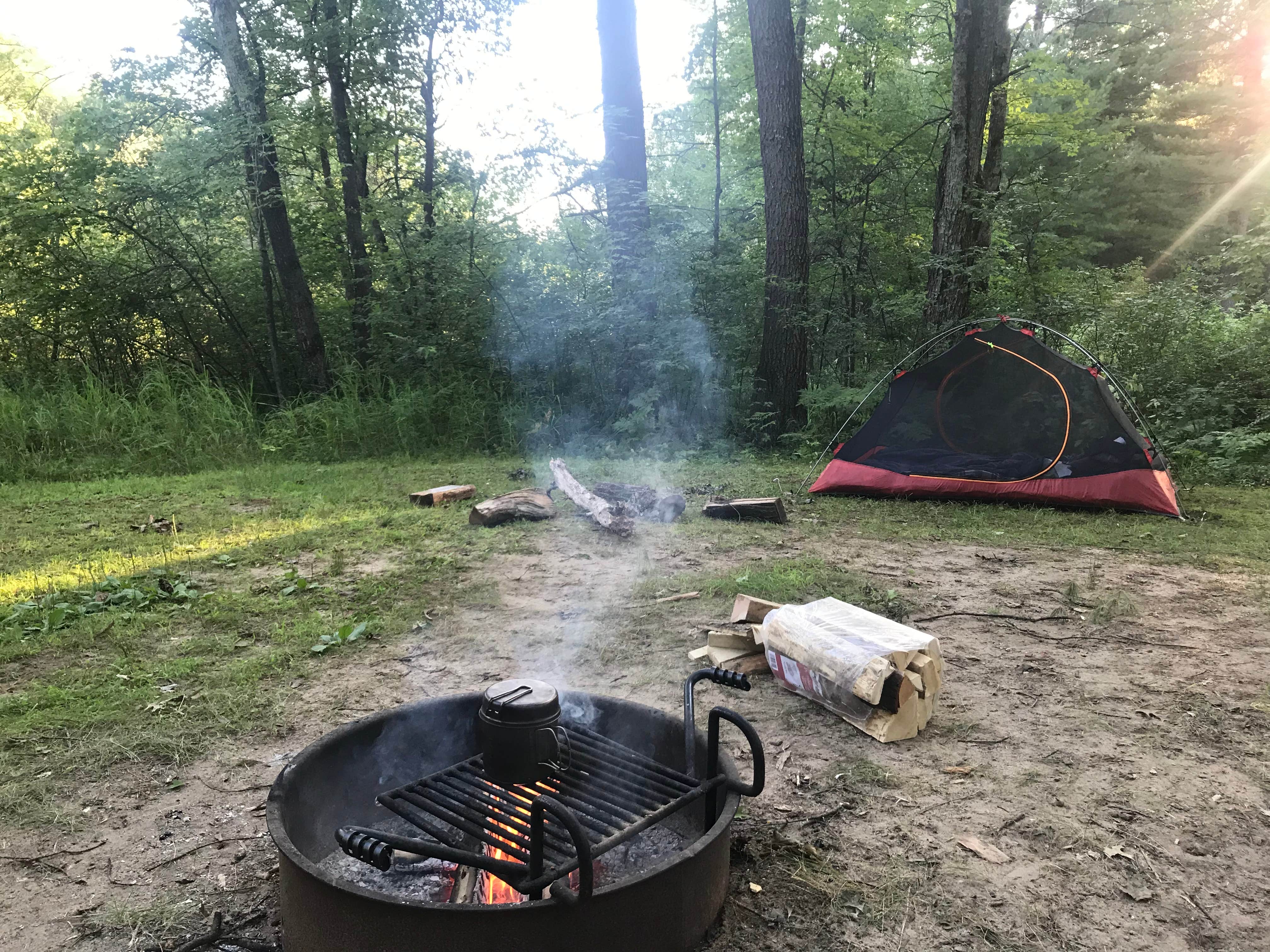 Shelagh R.'s photo at East Fork Campground near Pittsville, WI
