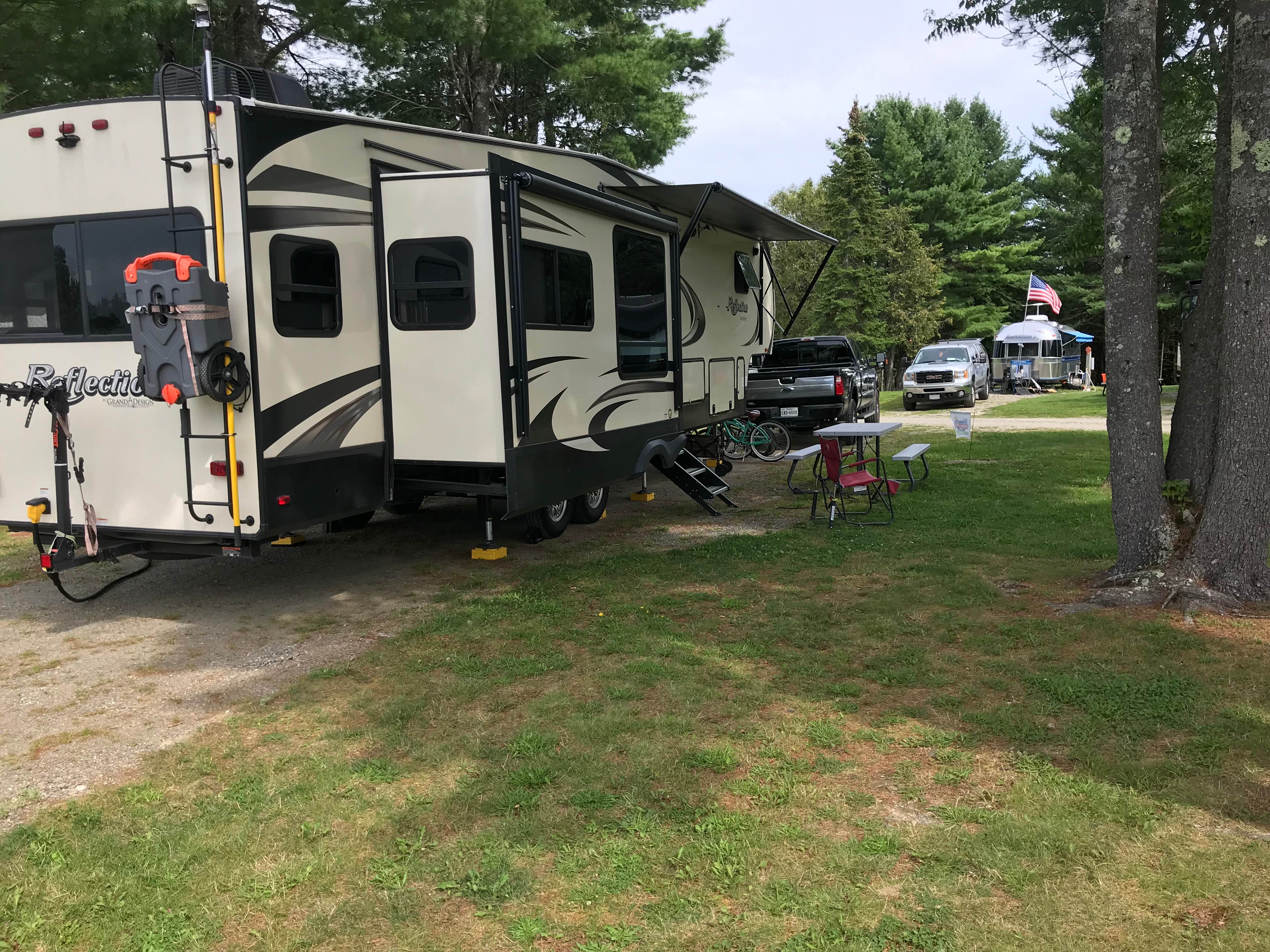 Jason E.'s photo of rv camping at Pumpkin Patch RV Resort near Salsbury Cove, ME