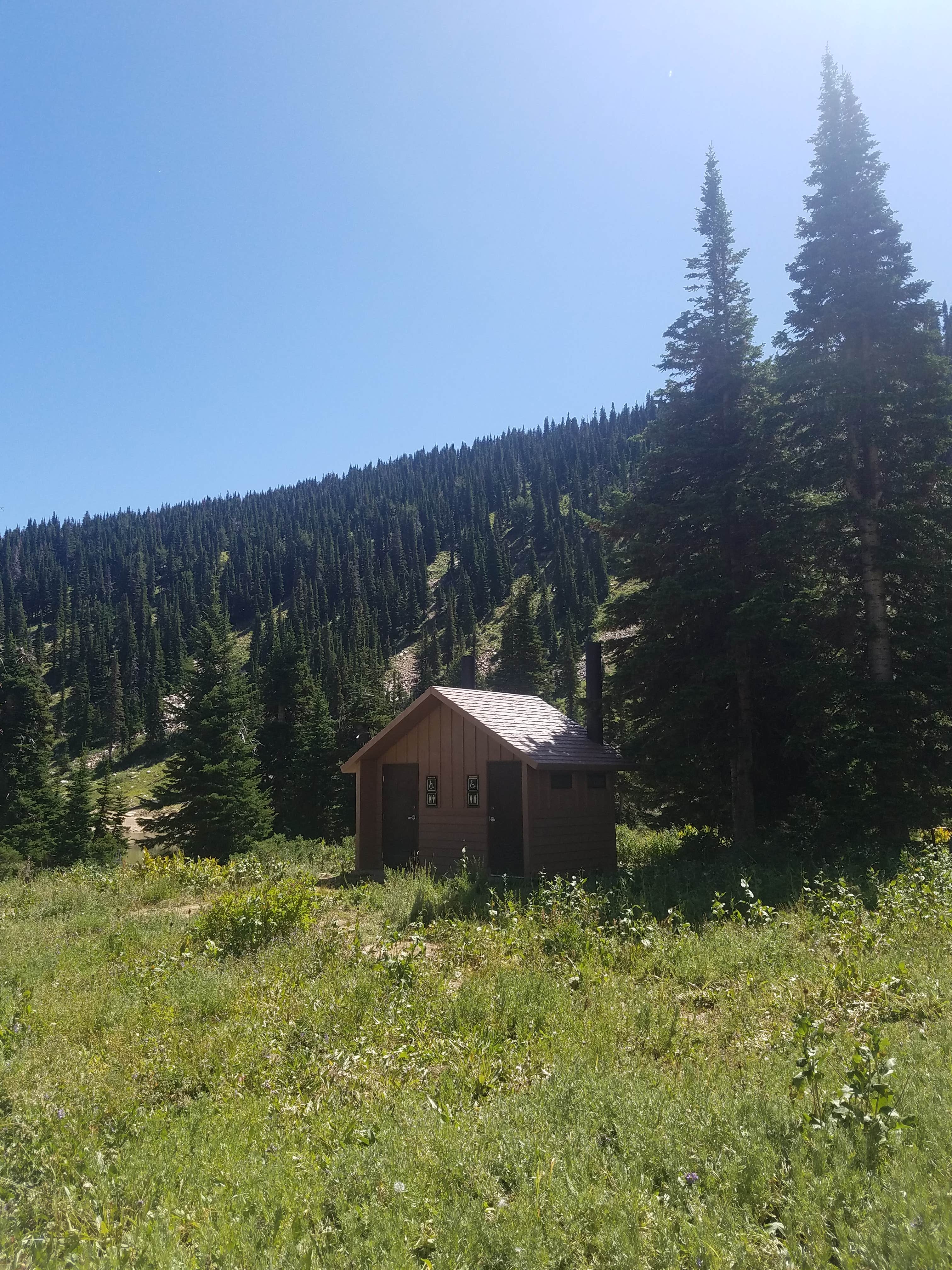 Camper-submitted photo at Lake Cleveland Campground West Side — Sawtooth National Forest near Albion, ID