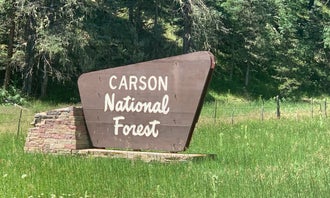 Camping near Carson National Forest La Junta Canyon: Comales Campground, Vadito, New Mexico