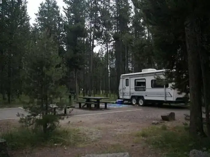 Camper-submitted photo at Flat Rock (idaho) near West Yellowstone, MT
