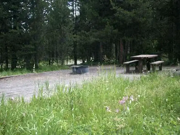 Camper-submitted photo at Flat Rock (idaho) near West Yellowstone, MT