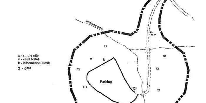 Camper submitted image from Landslide — Sequoia National Forest