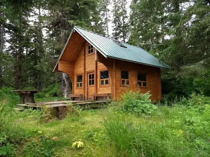 Camper-submitted photo at Freds Creek Cabin near Sitka, AK