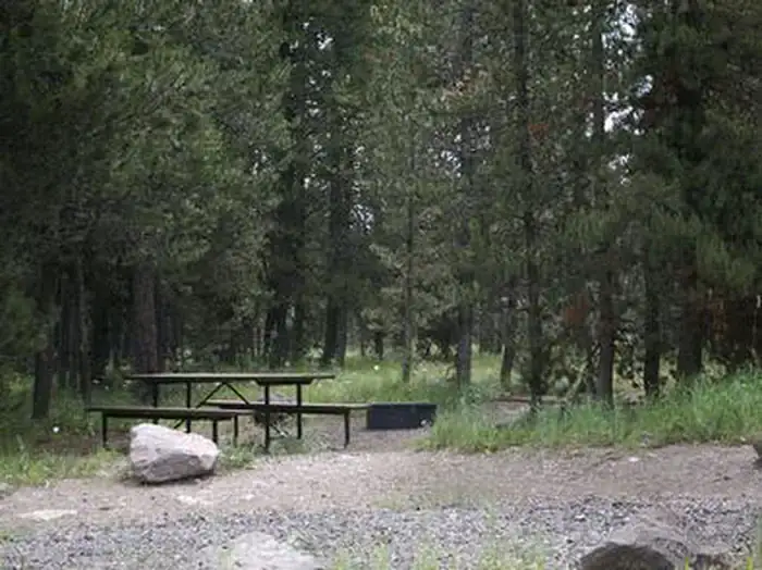 Camper-submitted photo at Flat Rock (idaho) near West Yellowstone, MT