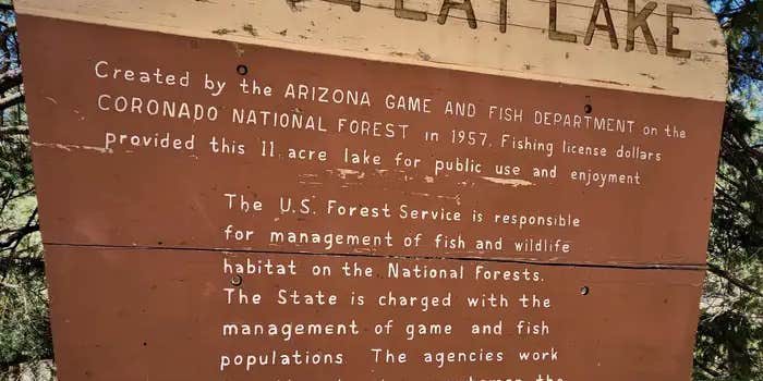 Camper submitted image from Riggs Lake — Coronado National Forest