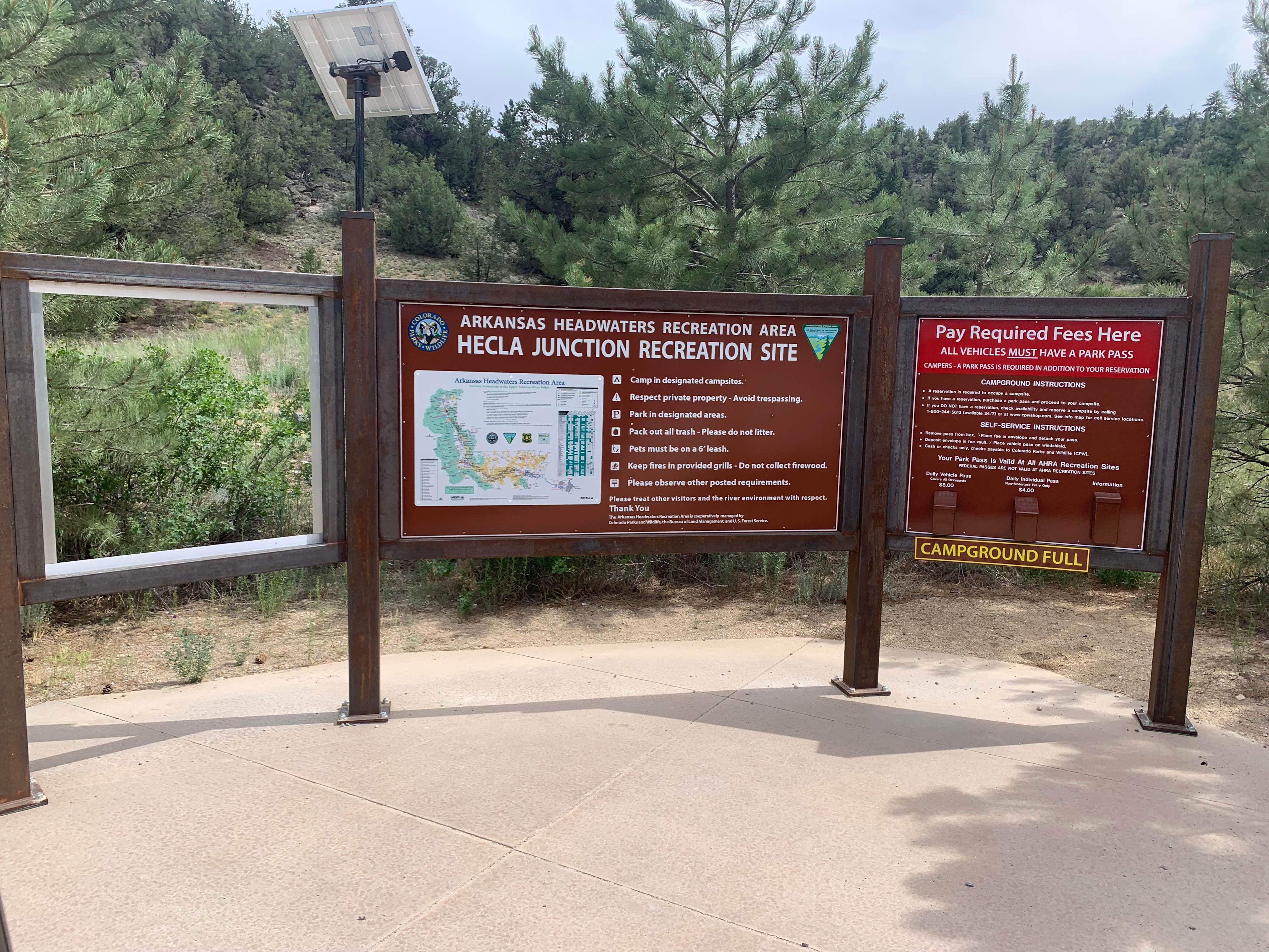 Camper-submitted photo at Salida North BLM near Poncha Springs, CO