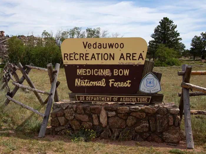 Camper submitted image from Vedauwoo Tent Campground (Wy) — Medicine Bow Routt N Fs & Thunder Basin Ng - 1