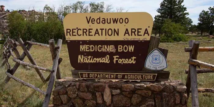 Camper submitted image from Vedauwoo Tent Campground — Medicine Bow Routt National Forest & Thunder Basin National Grassland