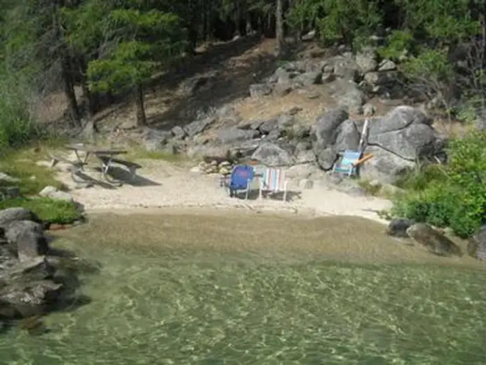 Camper-submitted photo at Kalispell Island Boat-in Campground near Sandpoint, ID