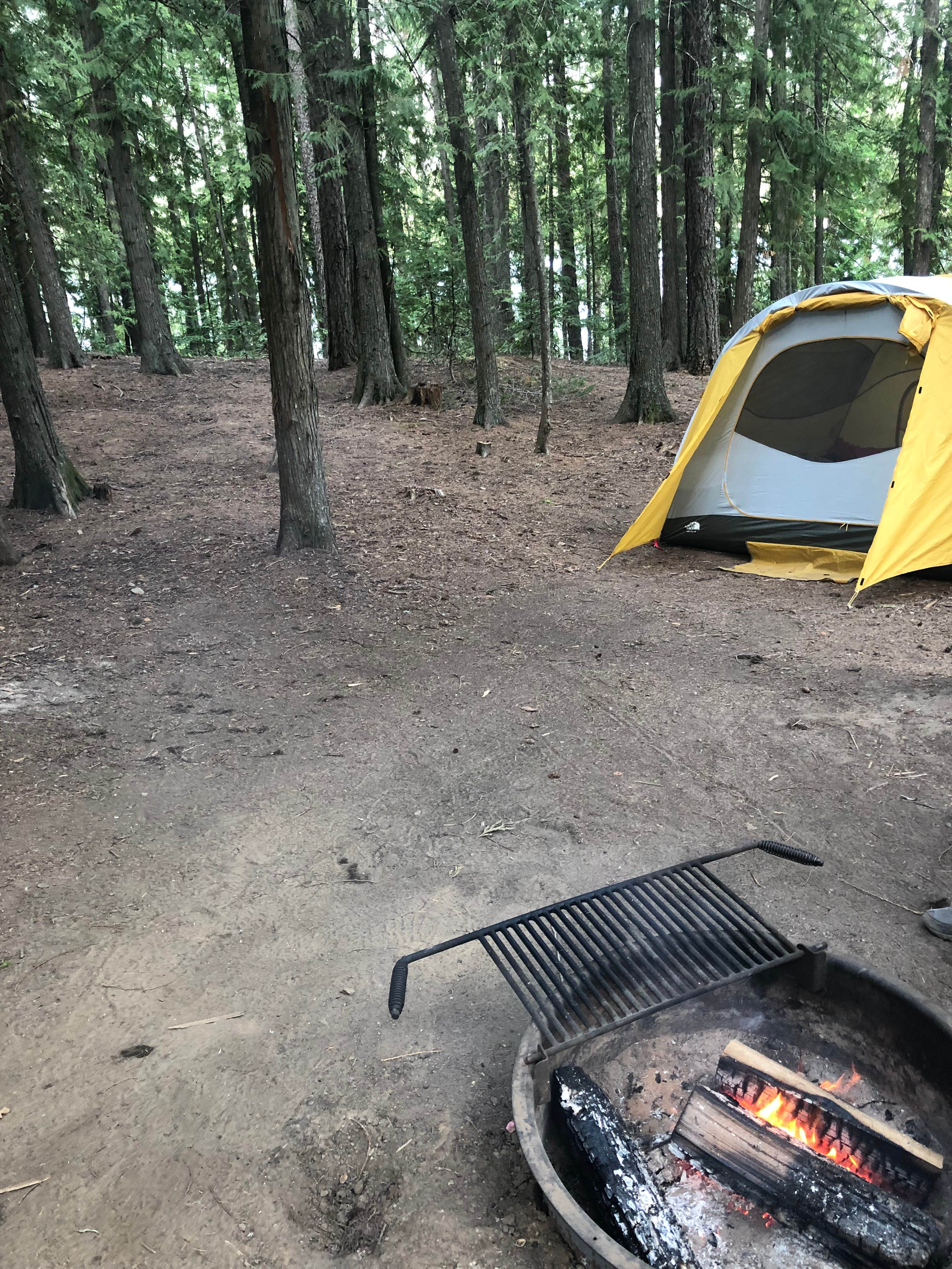 Tom K.'s photo at Bad Medicine Campground near Libby, MT