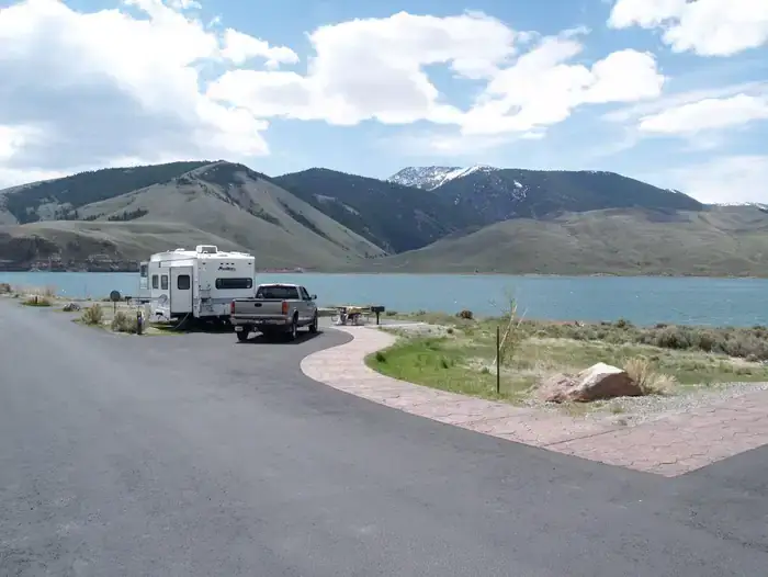 Camper-submitted photo at Joe T. Fallini Campground near Mackay, ID