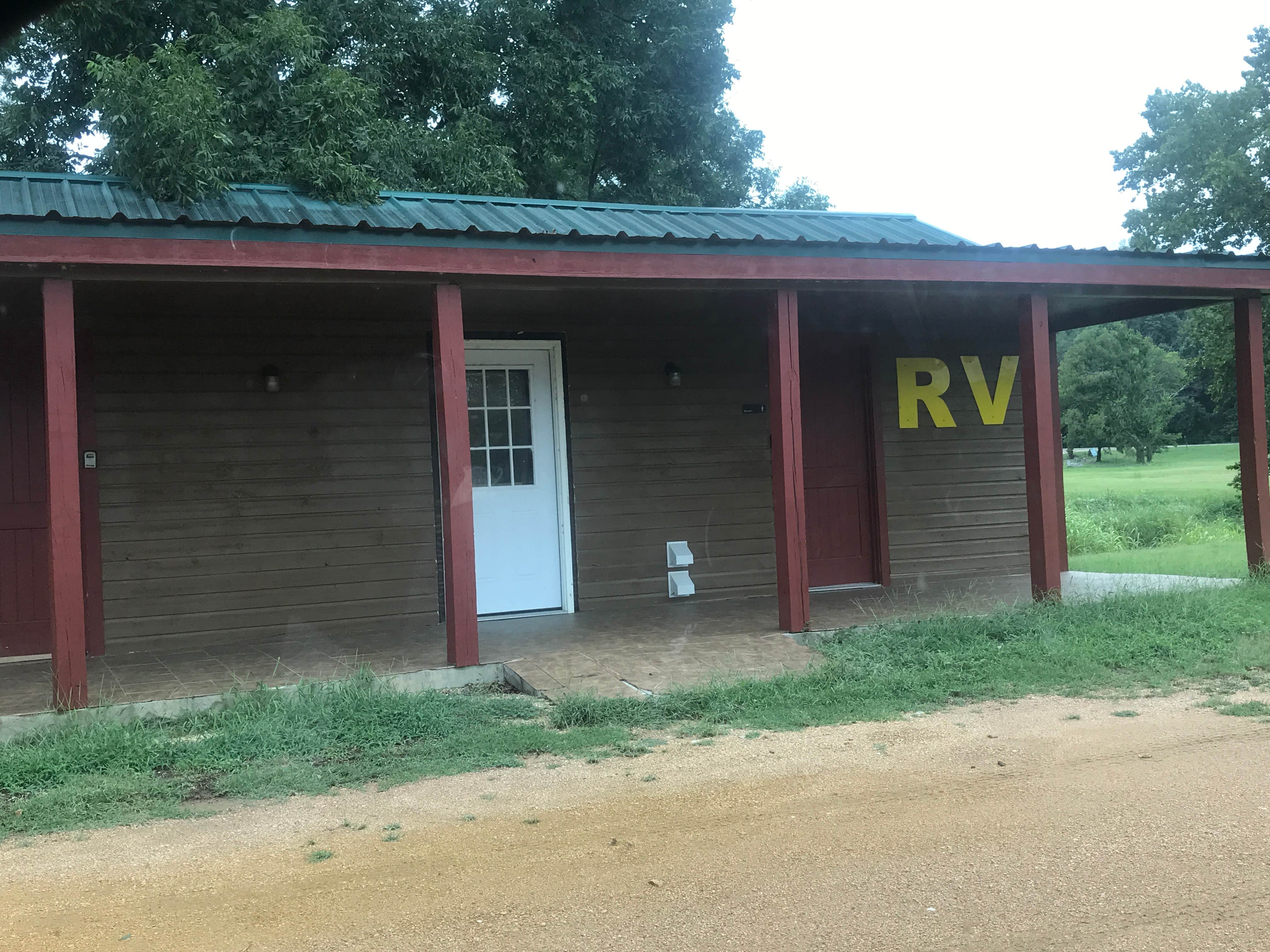 Crystal C.'s photo of a cabin at Deer creek RV Park near Marietta, OK
