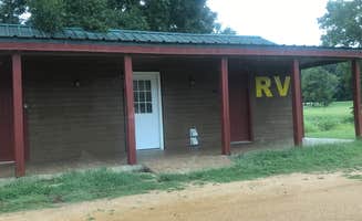 Crystal C.'s photo of a cabin at Deer creek RV Park near Kingston, OK