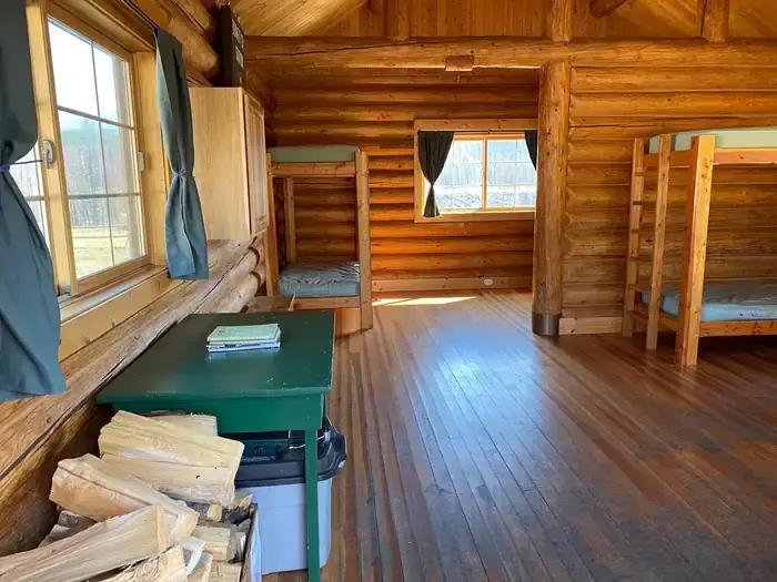 Camper-submitted photo at Crandall Creek Cabin near Martinsdale, MT