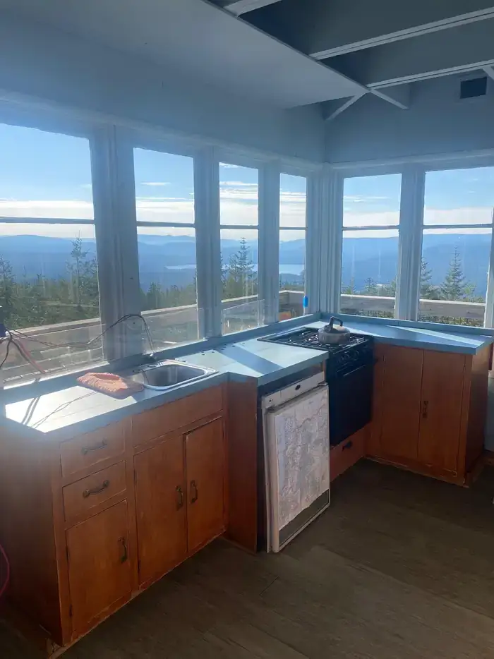 Camper-submitted photo at Clear Lake Cabin Lookout near Government Camp, OR