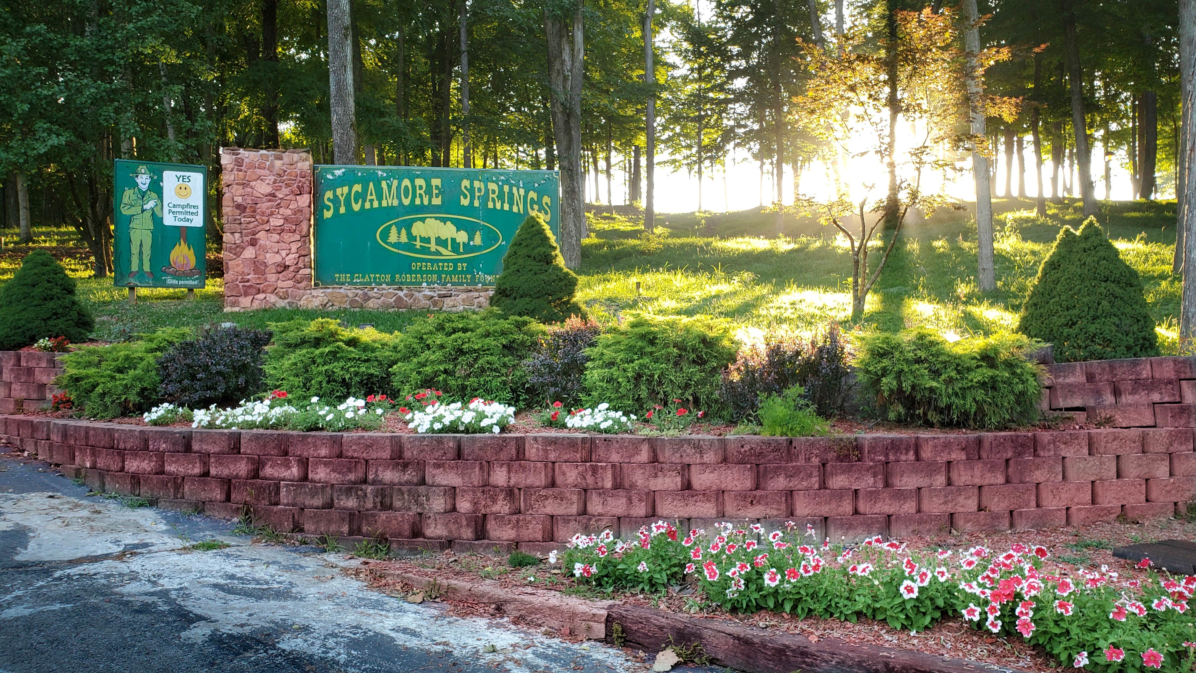 Camper-submitted photo at Sycamore Springs Park near Hoosier National Forest