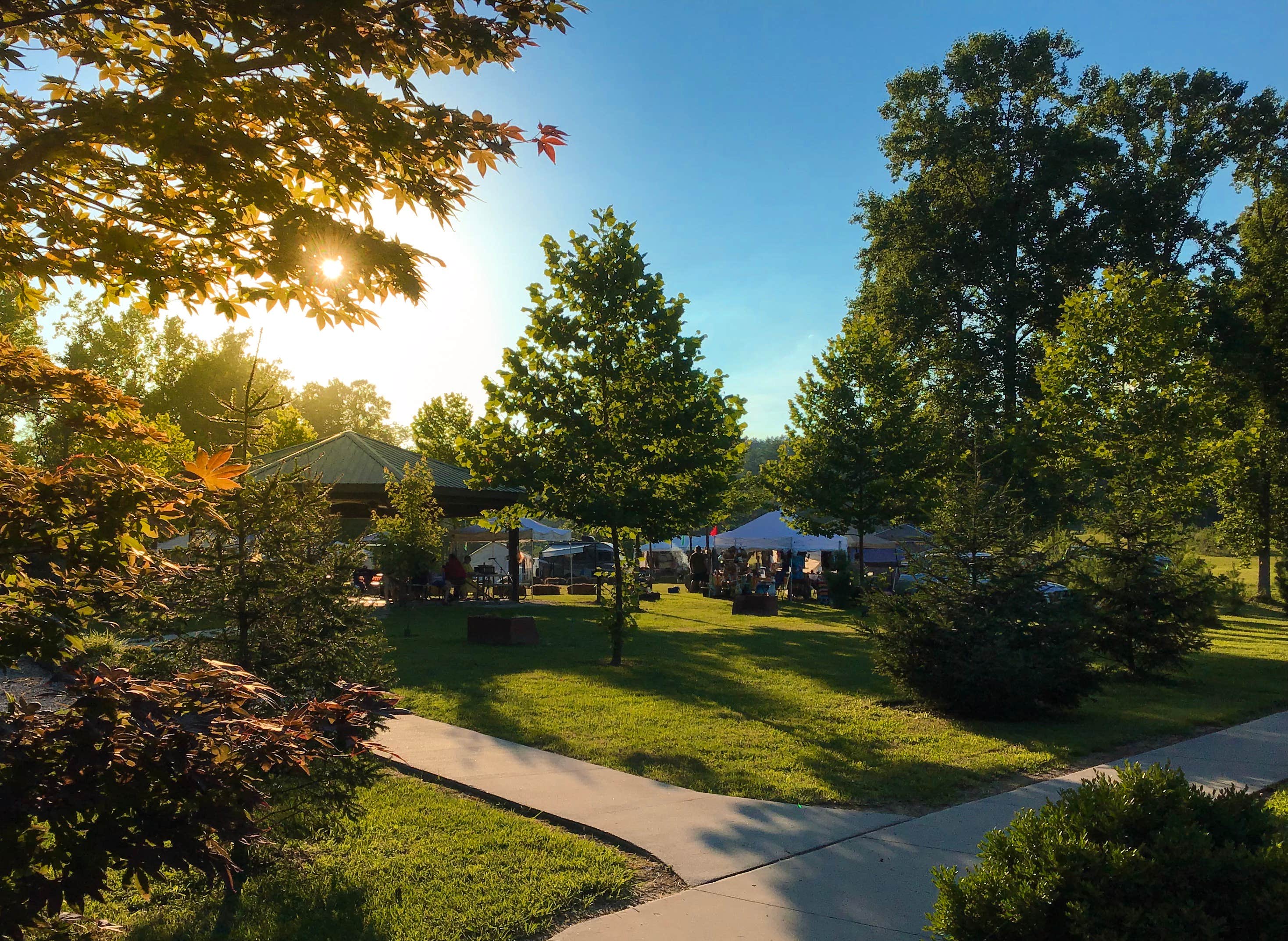 Camper-submitted photo at Sycamore Springs Park near Hoosier National Forest