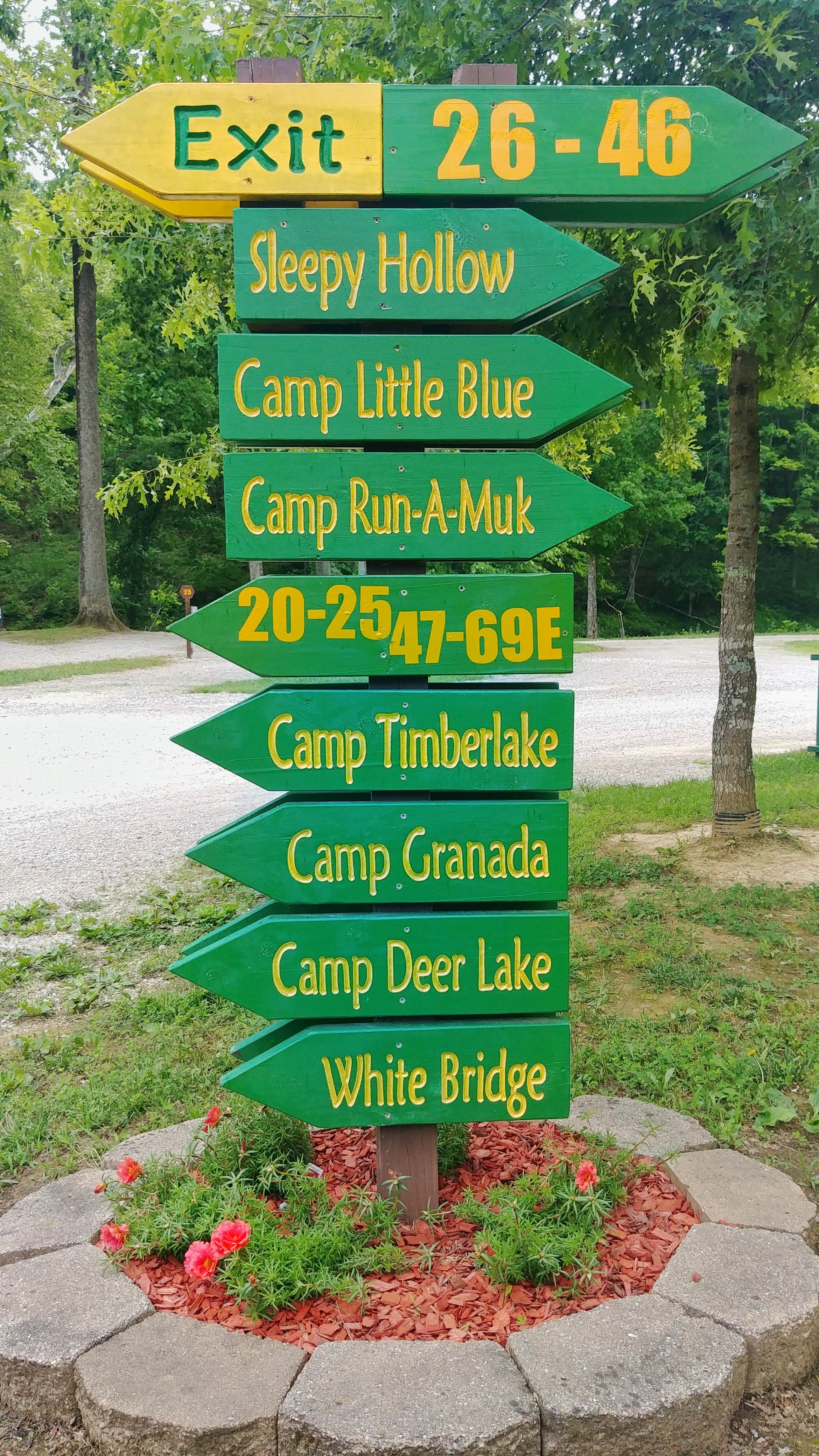 Camper-submitted photo at Sycamore Springs Park near Hoosier National Forest