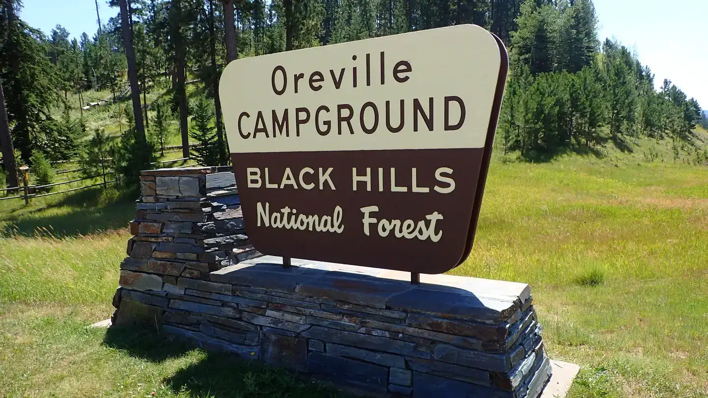 Camping near Sylvan Lake Campground — Custer State Park: Oreville Campground, Hill City, South Dakota