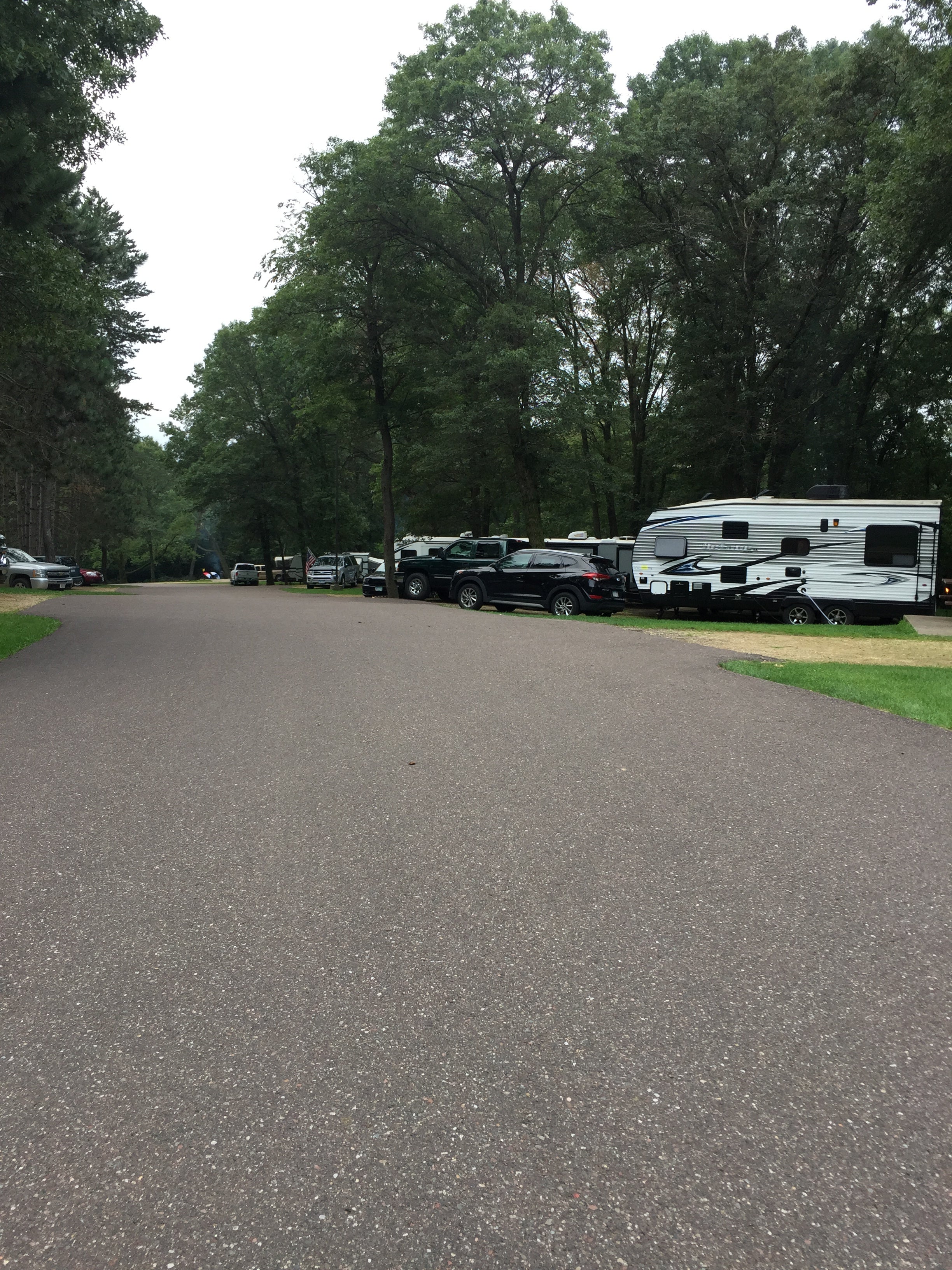 Huge campsites