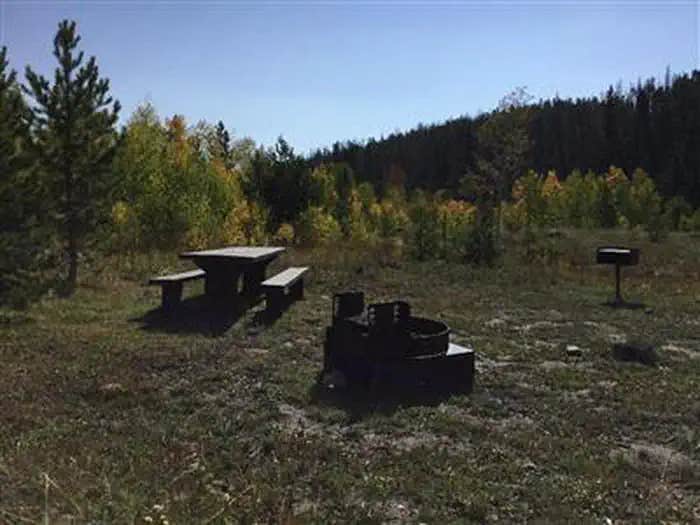 Camper submitted image from South Brush Creek Campground (Wy) — Medicine Bow Routt N Fs & Thunder Basin Ng - 1