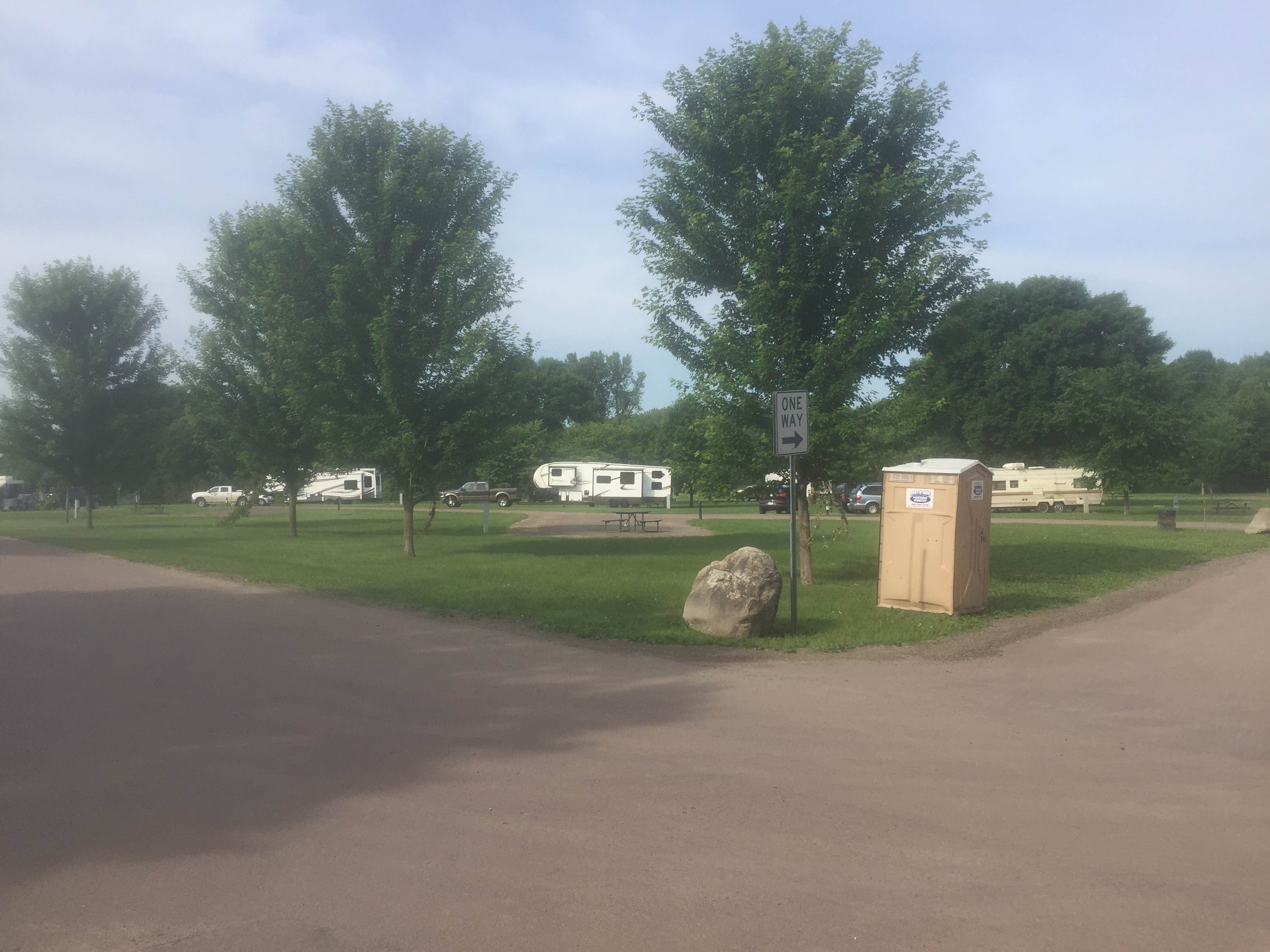 Jen A.'s photo of glamping accommodations at memoirs park near Badger, IA