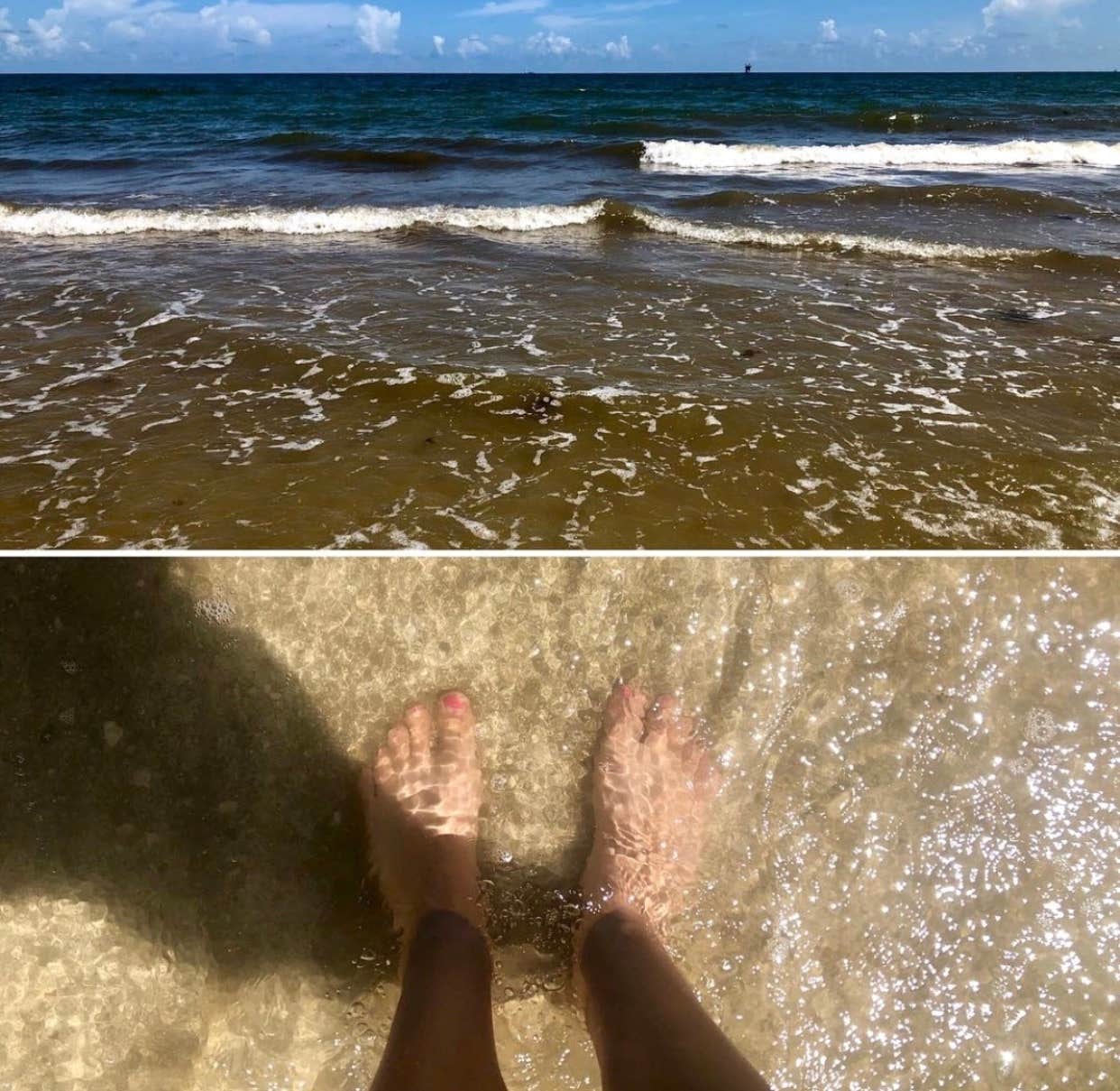Galveston beach